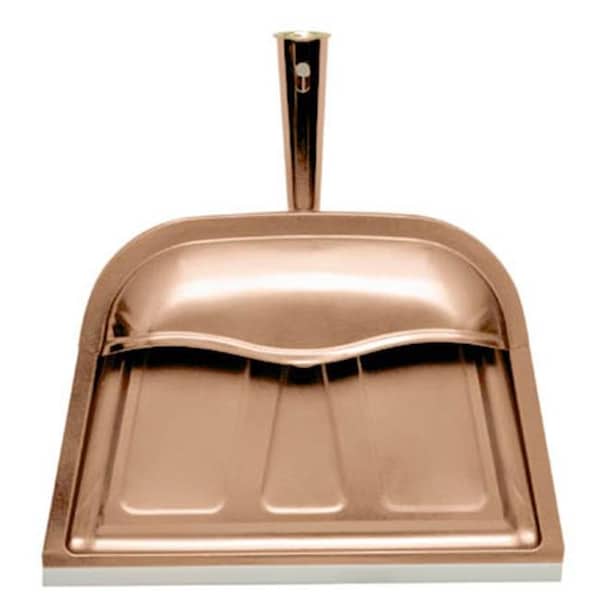 Light House Beauty 11.75" x 12.25" Copper Hooded Dust Pan LI86119 - main